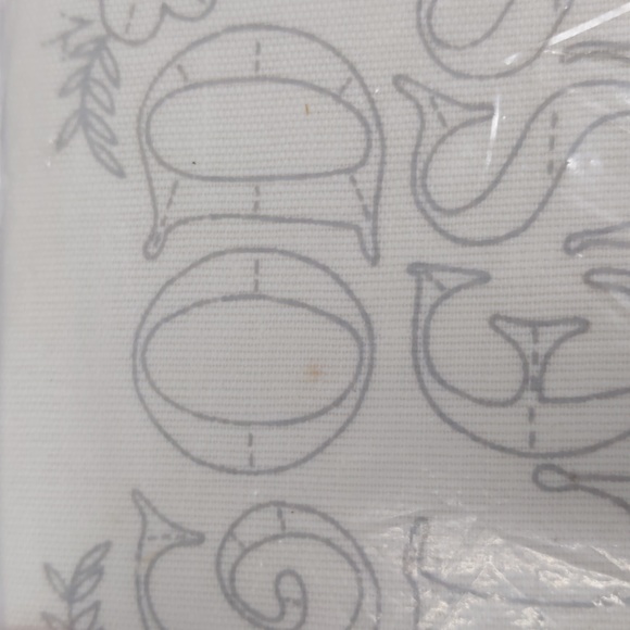 Vintage Caron Hallmark Design Crewel Kit God Bless This Home Green Orang… - Picture 7 of 7